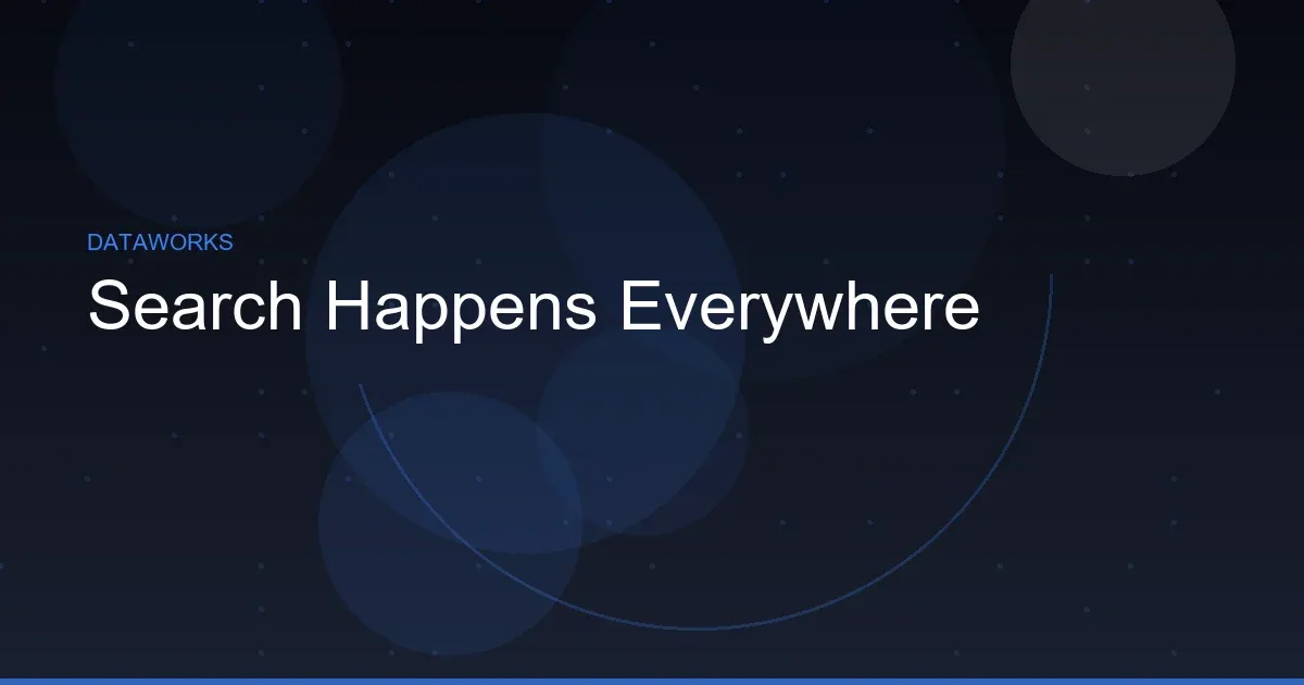 Search Happens Everywhere: What 41 Websites Reveal About Where Your Buyers Are Actually Looking