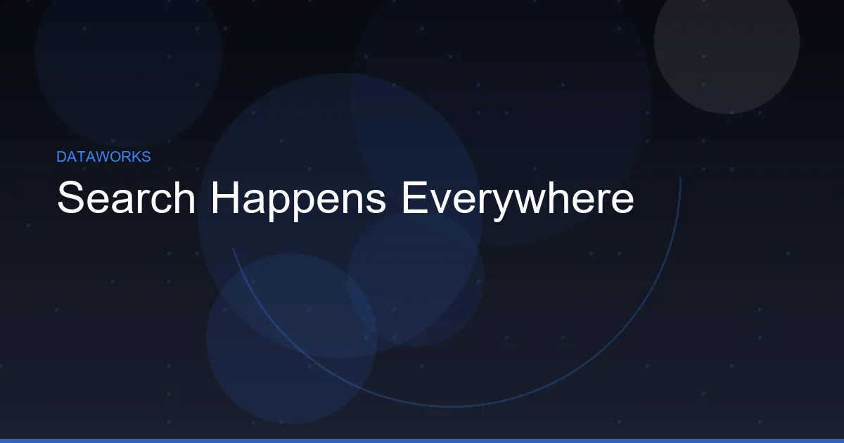 Search Happens Everywhere: What 41 Websites Reveal About Where Your Buyers Are Actually Looking