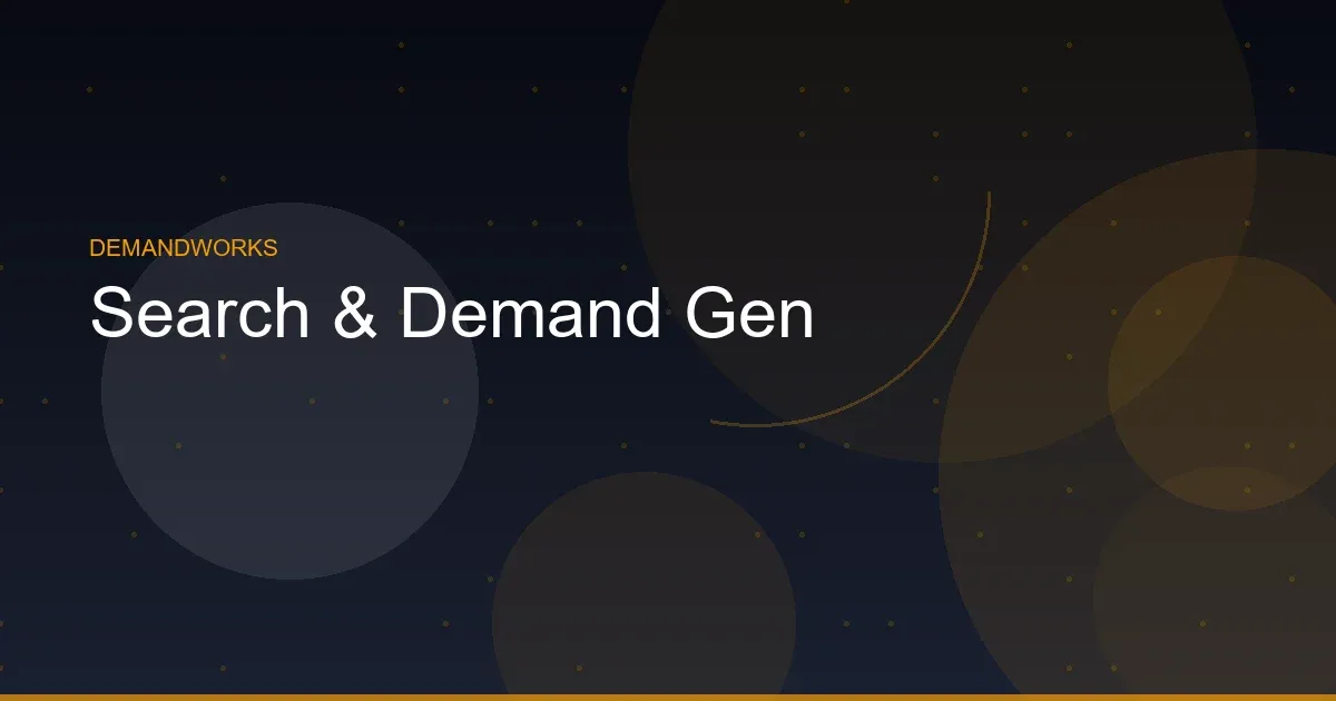 Search Happens Everywhere: What 41 Websites Tell Us About Where Demand Gen Actually Lives