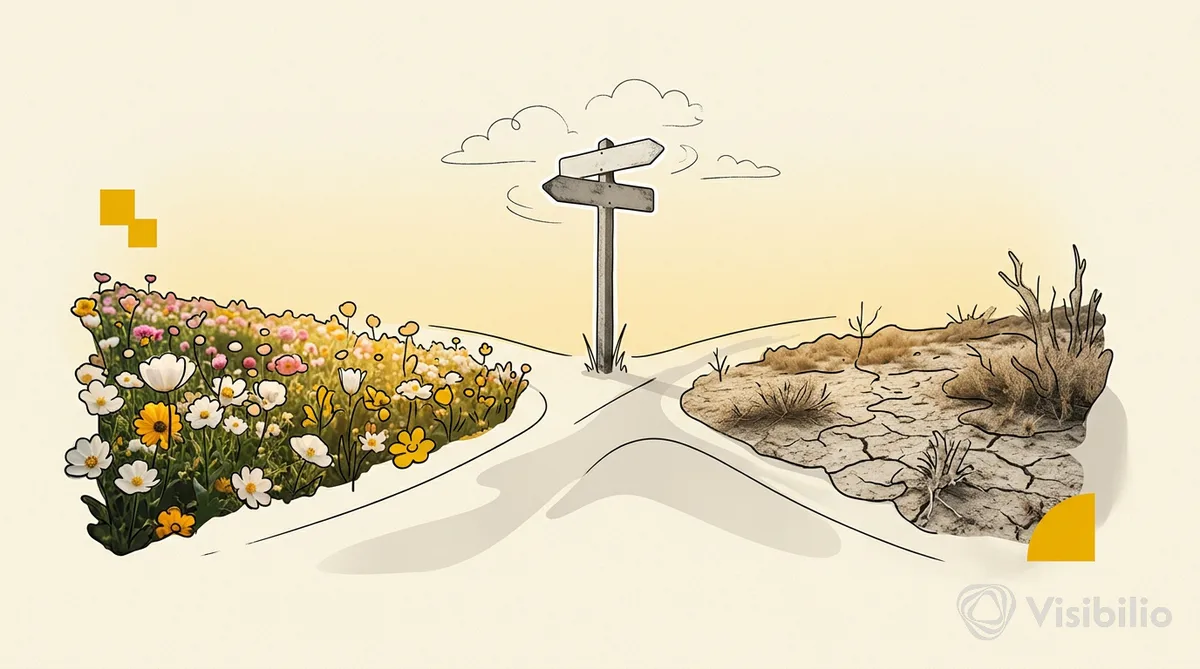 TOFU Traffic Fell 42% in YMYL. B2B Tech Grew. Here's What That Means for Your Content Mix